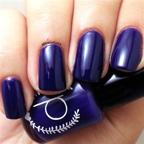 Purple Nail Polish Deep Violet Nail Polish by ParloCosmetics