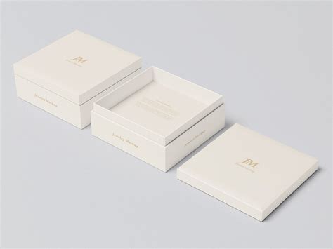 Jewelry Box Mockup on Behance