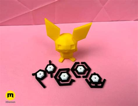 Unown – 3Demon - 3D print models download