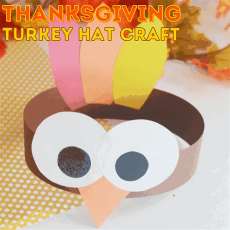 Easy Turkey Hat Craft - Little Bins for Little Hands