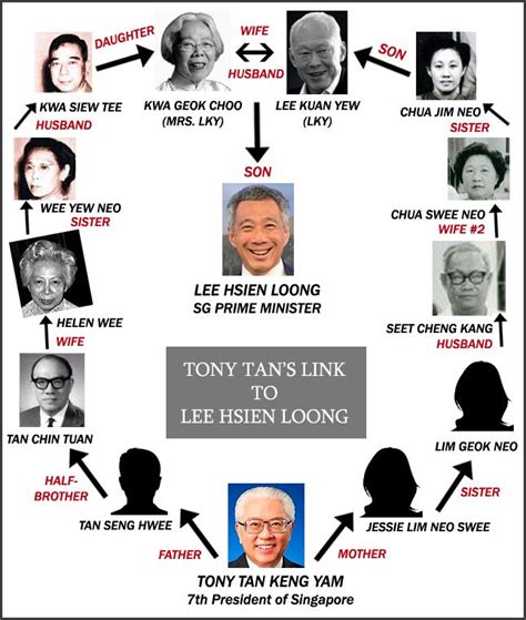 Tony Tan – Related to Lee Hsien Loong?