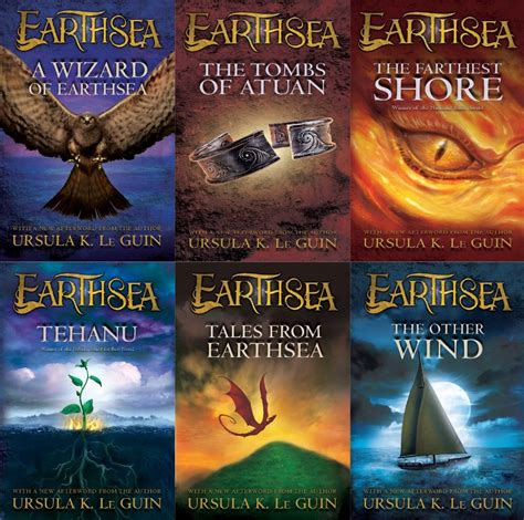 Earthsea series by Ursula K. LeGuin | The winds of winter, Books ...