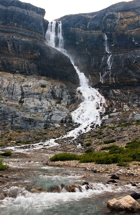 Bow Glacier Falls, Alberta, Canada - World Waterfall Database