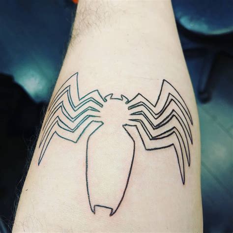 Venom Logo Tattoo