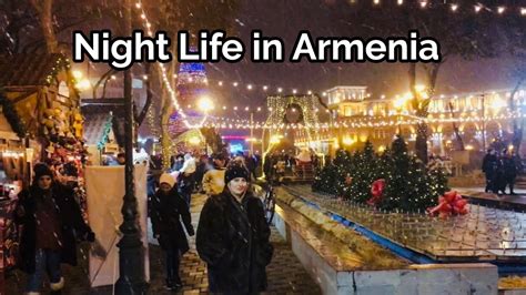 Exploring Nightlife in Yerevan | Armenia Travel Guide - YouTube