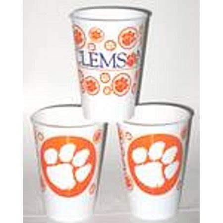 Clemson Tigers 16 oz Cups - Walmart.com