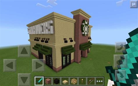 I built Starbucks | Minecraft Amino