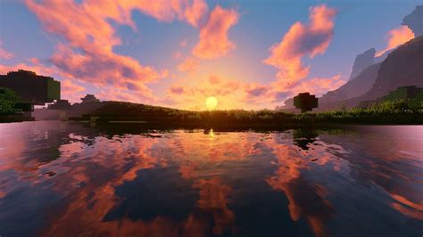 Minecraft Shaders Landscape