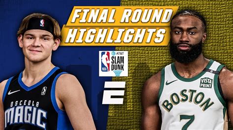 Mac McClung vs. Jaylen Brown | 2024 NBA Dunk Contest Final Round ...