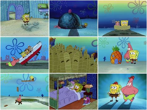 SpongeBob: 'Home Sweet Pineapple' Scenes in Order Quiz - By Moai