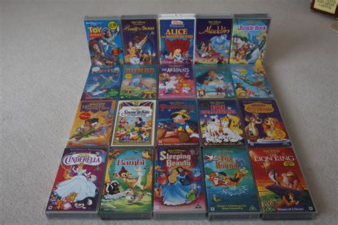 20 Walt Disney Classic animated films on VHS in SM1 Sutton for £30.00 ...