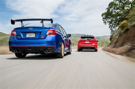 1 best of : Ford Focus RS vs. Honda Civic Type R vs. Volkswagen Golf R vs. Subaru WRX STI Type RA