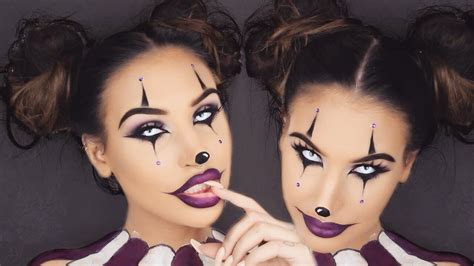 Creepy Clown Girl | Halloween Makeup Tutorial | Halloween clown, Gruseliges make-up, Mädchen ...
