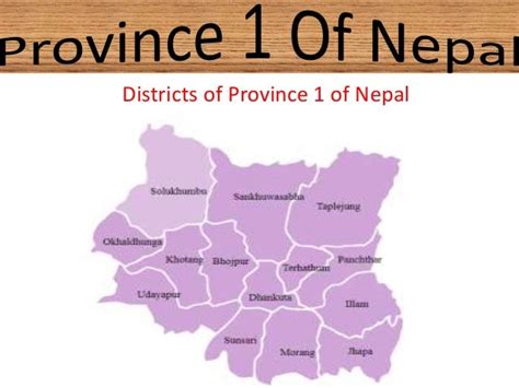 ProVinCe 1 Of NePaL