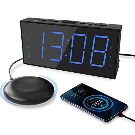 Best Vibrating Alarm Clock For Deaf or Hearing Impaired in 2024 - DoctEar