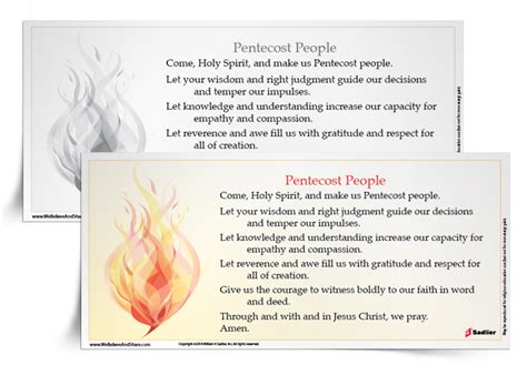 Prayers & Activities for the Feast of Pentecost