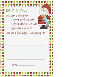 Secret Santa Letter Template Free - FREE PRINTABLE TEMPLATES