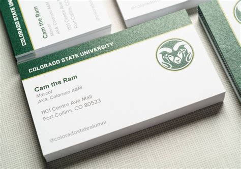 Student Business Cards | FastPrint | Colorado State University