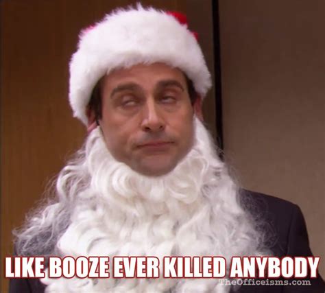 Office Christmas, Christmas Meme, Threat Level Midnight, Drinking Quotes, In Memes, Michael ...