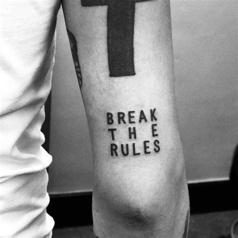 BREAK THE RULES | Blue tattoo, Friday the 13th flash, Tattoos