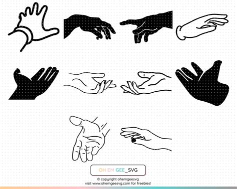 Hand Reaching Out Svg, Hand Sign Png, Hands Dxf, Hands Eps, Helping Hand Cricut, Female Hand ...