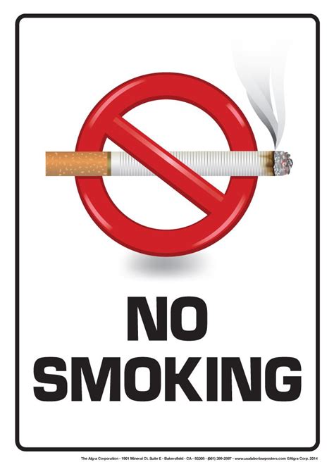 No Smoking Poster Template PosterMyWall | atelier-yuwa.ciao.jp