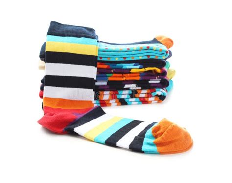 Many new colorful socks stock image. Image of foot, pattern - 124436571