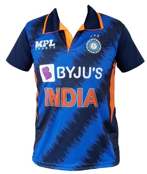 New Style Shirt 2022 2023 Indian Cricket T-shirt Jersey Custom Name And ...