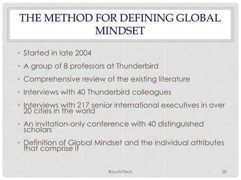 PPT - Global Mindset Inventory . PowerPoint Presentation, free download ...