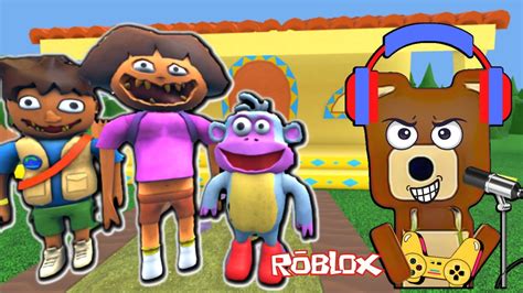 Baaren pegou a NORA AVENTUREIRA Hungry Nora no Roblox - YouTube