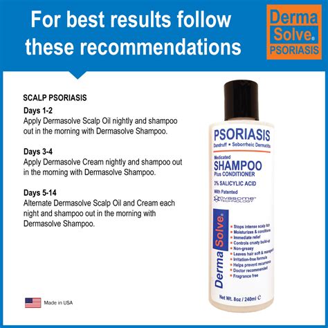 Psoriasis Shampoo: For Dry Itchy Scalp – Dermasolve / Fortitude Health