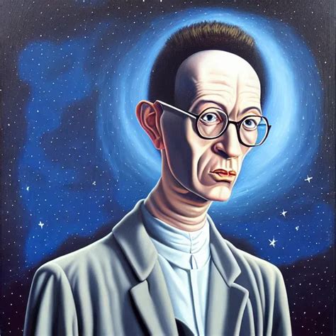 an oil on canvas portrait painting of max stirner, | Stable Diffusion