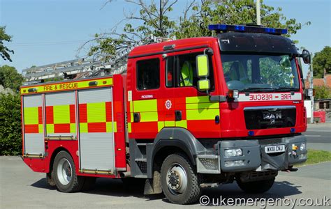 WX61 CNJ North Yorkshire Fire and Rescue Service MAN / Emergency One ...