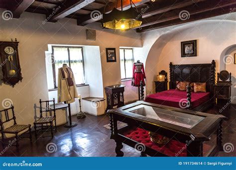 Interior of Bran Castle in Transylvania Editorial Stock Image - Image ...