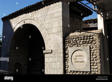 Albania. Shkodra. History Museum. Exterior Stock Photo - Alamy