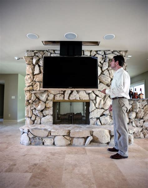 Retractable Ceiling TV Mount | Motorized Ceiling Drop Down TV - Nexus 21