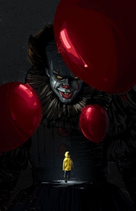 Pennywise by Nikita Abakumov | Kötü palyaço, Çizim, Tuval