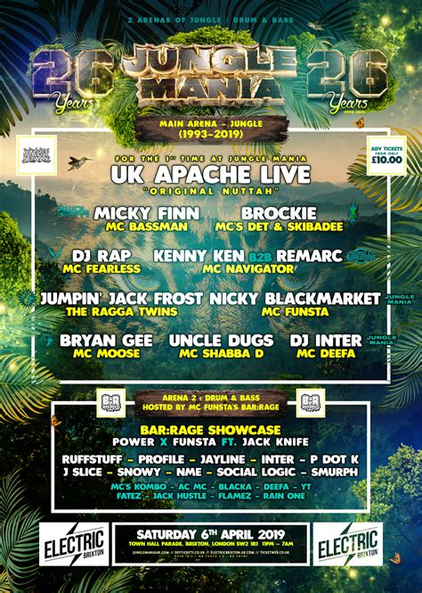 JUNGLE MANIA 06.04.19 – BASSLINE LONDON