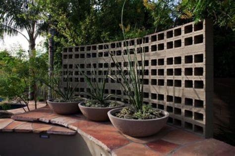 Outdoor Cinder Block Wall Design Ideas ~ Cinder Block Garden Wall Ideas ...