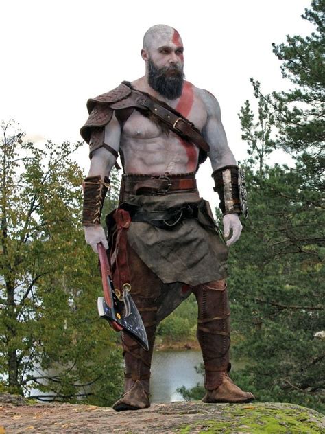 Kratos Cosplay Costume God of War cosplay warrior armor set | Etsy ...