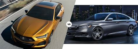 Acura TLX vs. Honda Accord