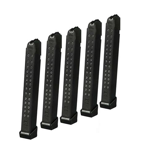 [Magazine] Glock 33 round 9mm magazines- 5 pack. $164.95 – Auction Armory World's Largest ...