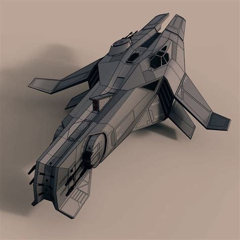 Teuthida Class Destroyer, Sander Verhoeven | Space ship concept art ...