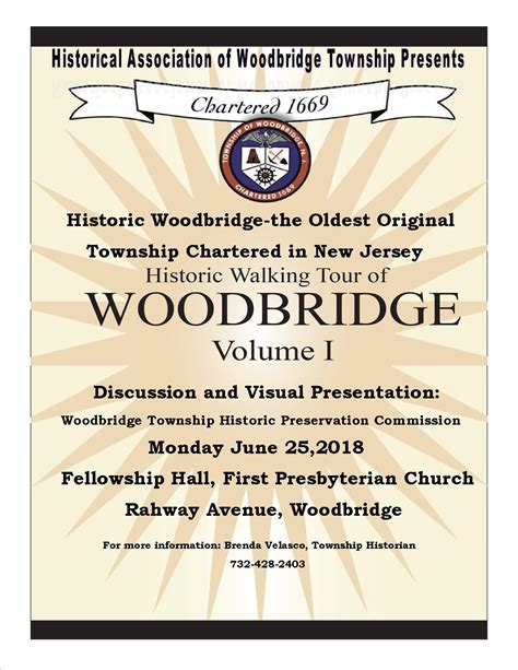 Calendar • Historic Walking Tour of Woodbridge