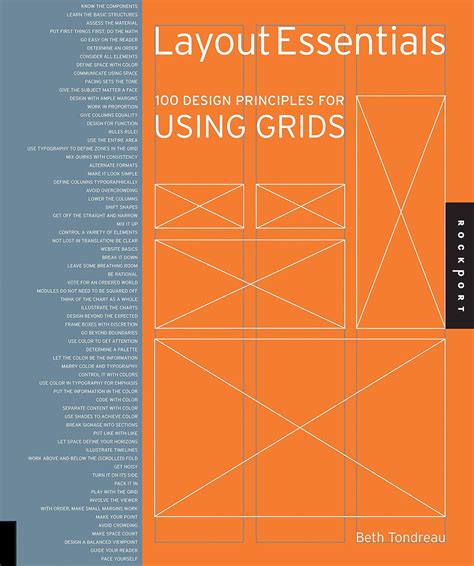 Layout Essentials: 100 Design Principles for Using Grids: Tondreau ...