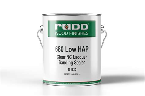 680 Low HAP Clear NC Lacquer Sanding Sealer - Rudd Wood Finishes