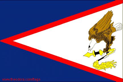 Flag of American Samoa; Flag, Map, Economy, Geography, Climate, Natural ...