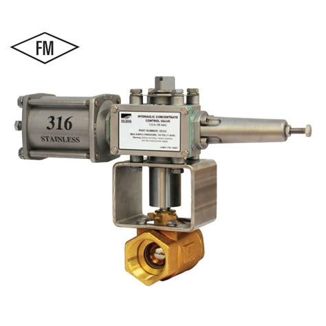 Hydraulic Concentrate Ball Valve | ProTenders