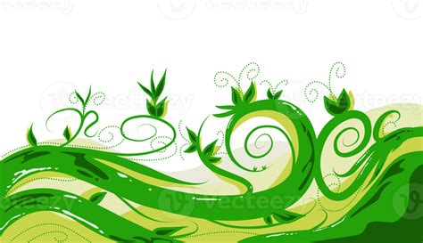 Background illustration of a natural theme that contains green elements. Perfect for wallpapers ...