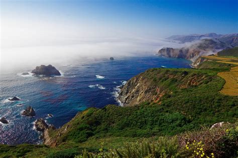 Ocean view along the Pacific Coast Highway, California - PentaxForums.com